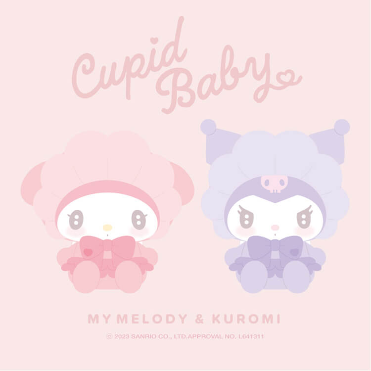 「マイメロディ & クロミ Cupid Baby」キャラクター雑貨